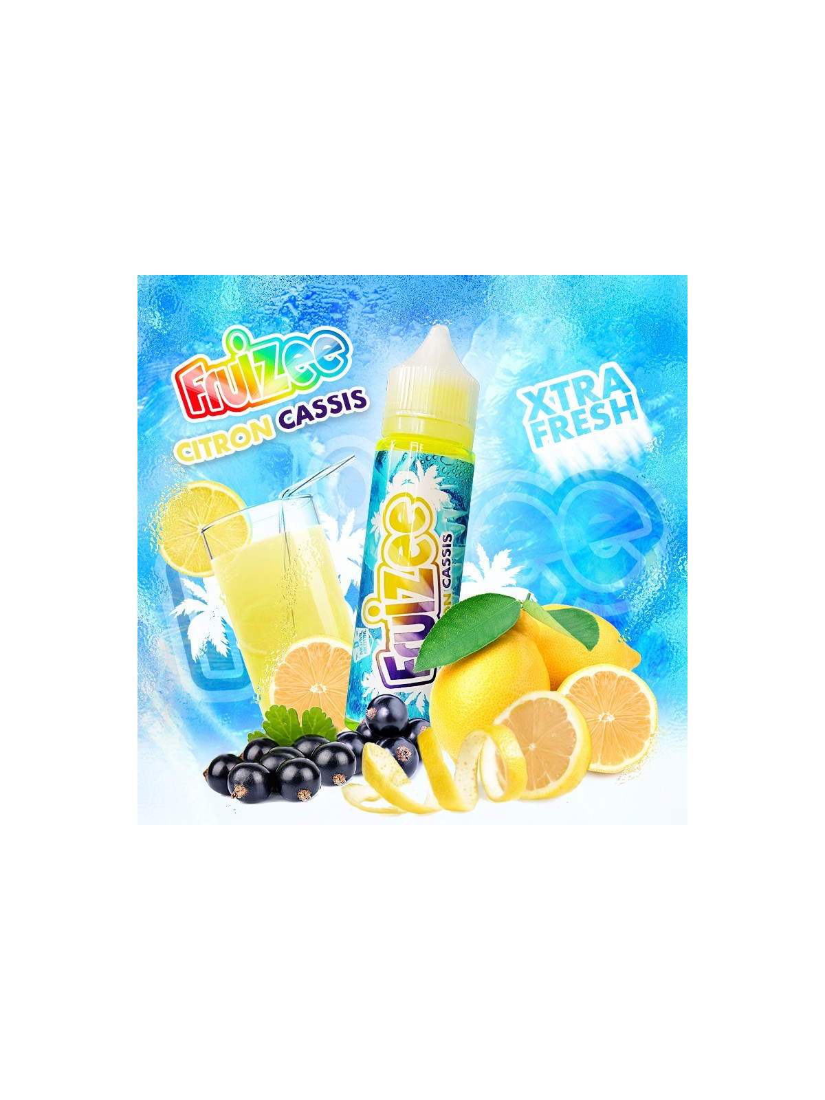 E LIQUIDE CITRON CASSIS 50ML - FRUIZEE--alavape.com