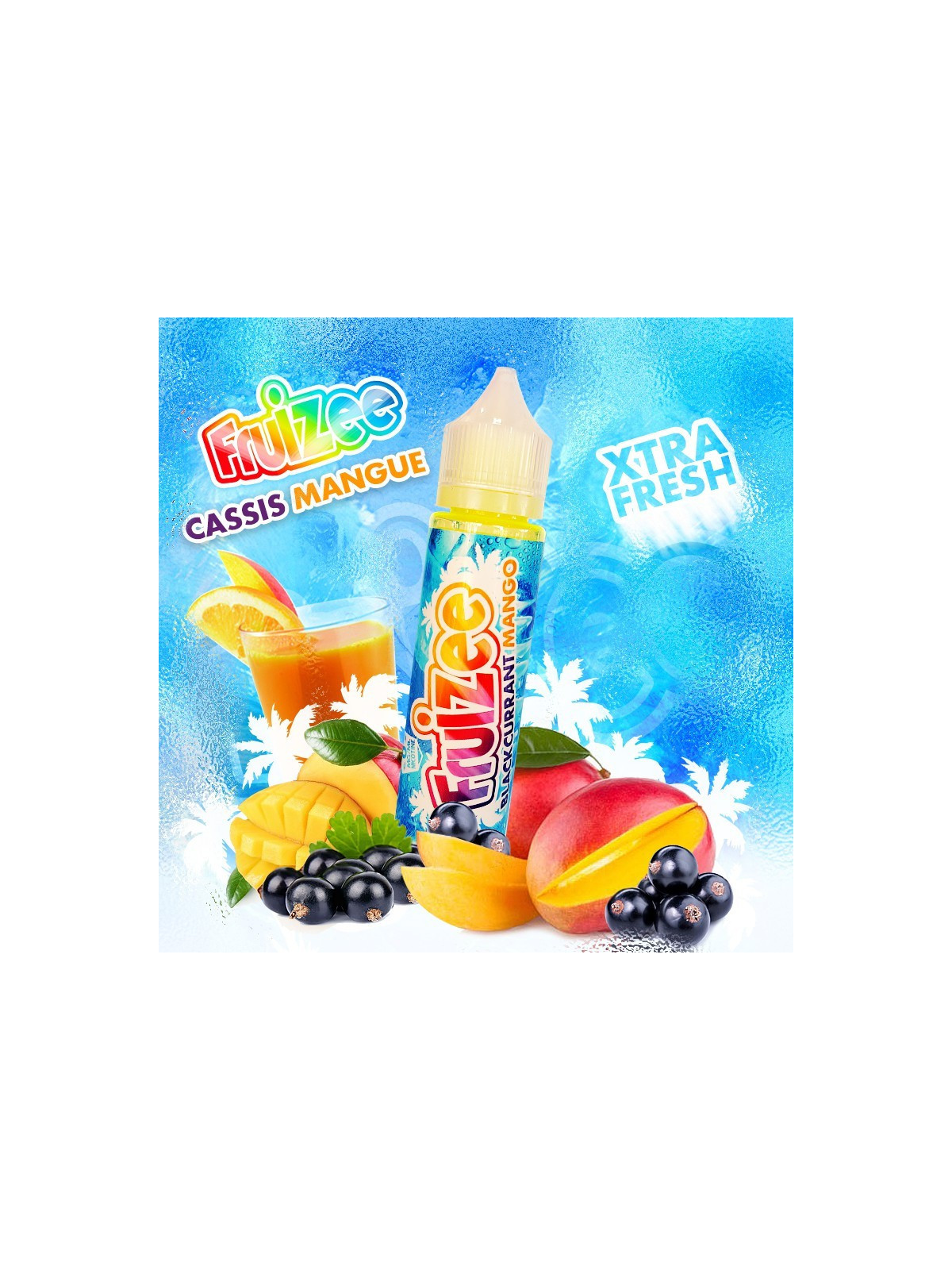E LIQUIDE CASSIS MANGUE 50ML - FRUIZEE--alavape.com