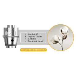MÈCHES COIL PROTEUS 0.16 POUR TANK 18ML - ASPIRE-Ecigarettes-alavape.com