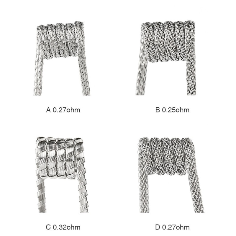 WICK AND RAGING FIRE COIL NI80 - DEMON KILLER-Ecigarettes-alavape.com