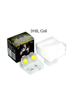 WICK AND FLAME COIL 316L - DEMON KILLER-Ecigarettes-alavape.com
