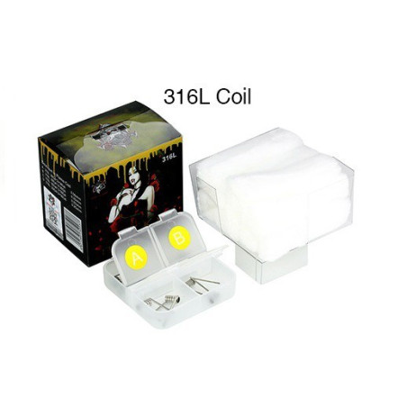 WICK AND FLAME COIL 316L - DEMON KILLER-Ecigarettes-alavape.com