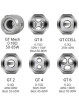 RÉSISTANCES GT CORE / 3PCS - VAPORESSO-Ecigarettes-alavape.com