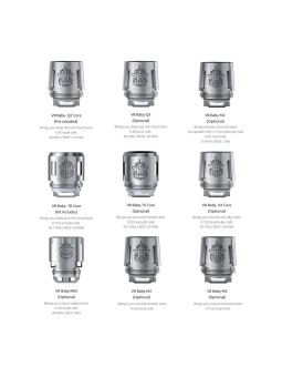 RÉSISTANCES TFV8 BABY / 5PCS- SMOKTECH-Ecigarettes-alavape.com