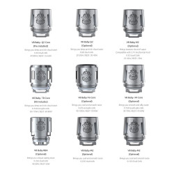 RÉSISTANCES TFV8 BABY / 5PCS- SMOKTECH-Ecigarettes-alavape.com