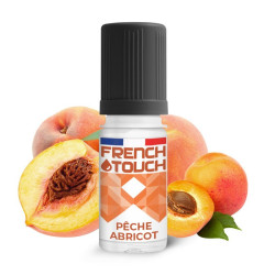 E LIQUIDE PECHE ABRICOT 10ML - FRENCH TOUCH--alavape.com