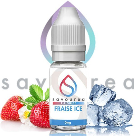 E LIQUIDE FRAISE ICE 10ML - SAVOUREA--alavape.com