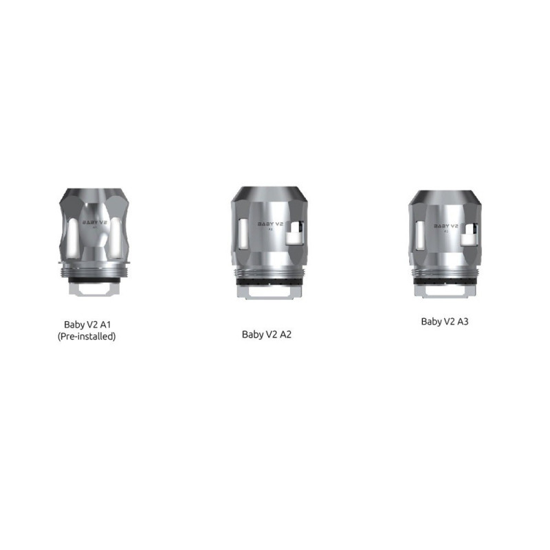 RÉSISTANCES TFV8 BABY V2 / 3PCS - SMOKTECH-Ecigarettes-alavape.com
