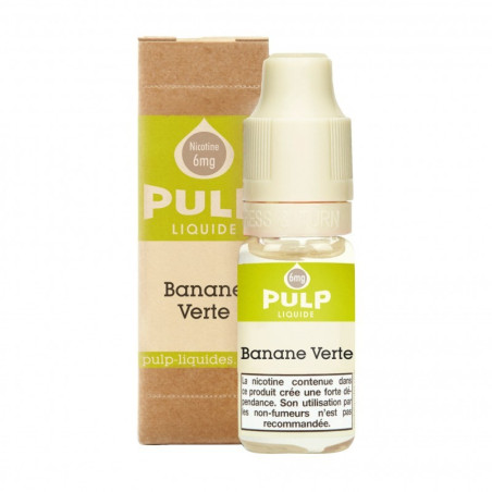 E LIQUIDE BANANE VERTE 10ML - PULP--alavape.com