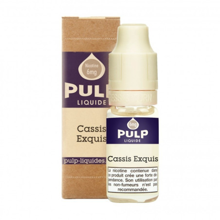 E LIQUIDE CASSIS EXQUIS 10ML - PULP--alavape.com