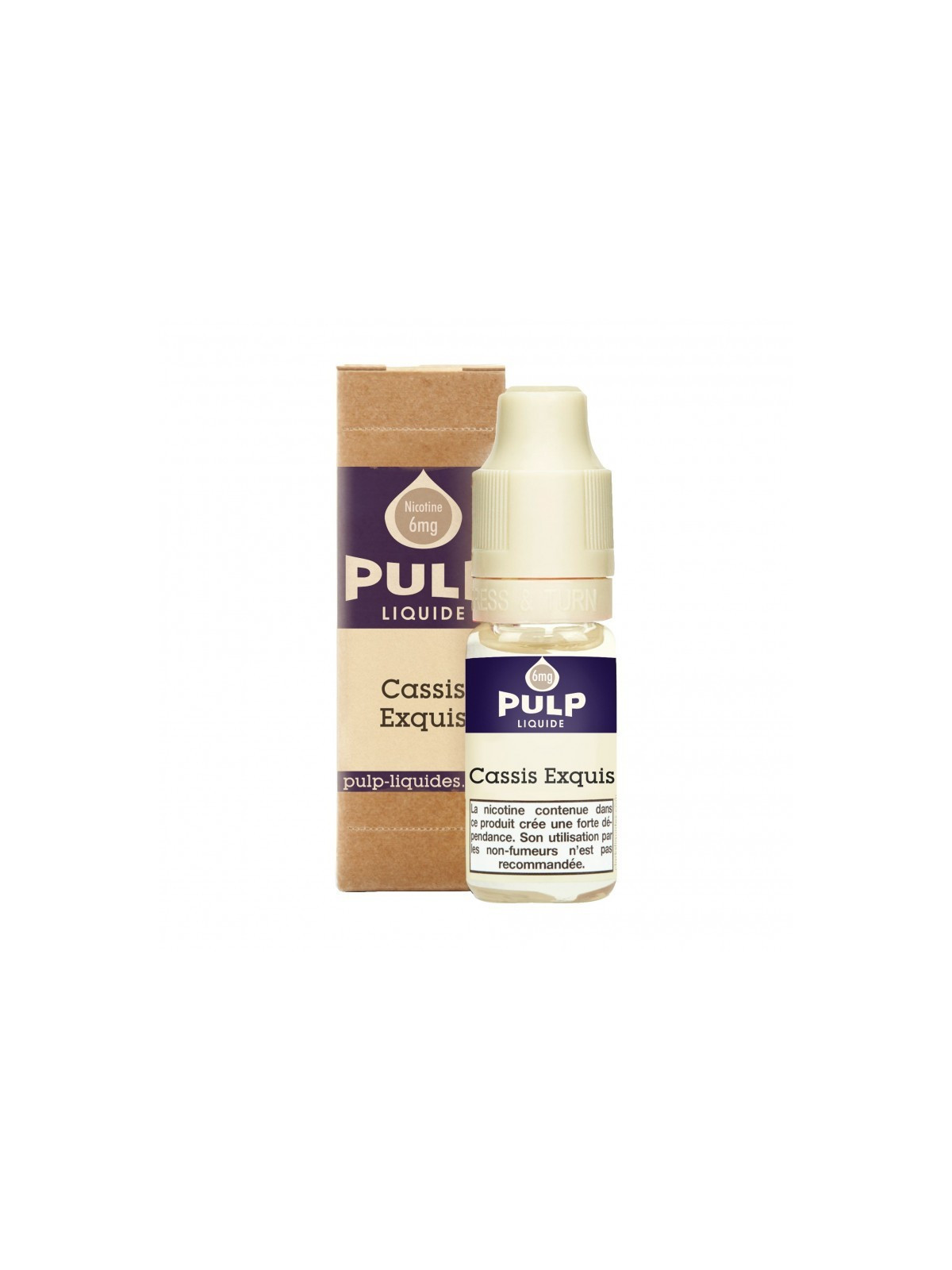 E LIQUIDE CASSIS EXQUIS 10ML - PULP--alavape.com