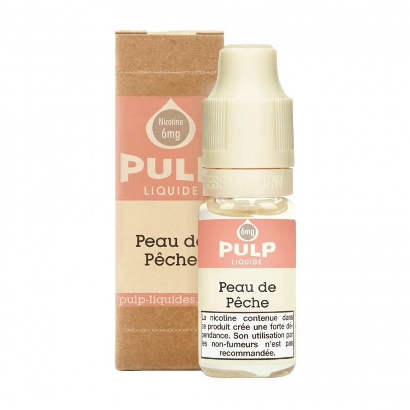 E LIQUIDE PEAU DE PECHE 10ML - PULP--alavape.com