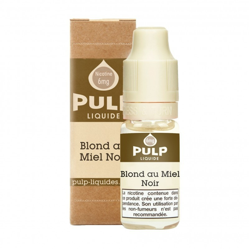 E LIQUIDE BLOND AU MIEL NOIR 10ML - PULP--alavape.com