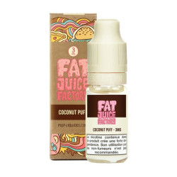 E LIQUIDE COCONUT PUFF 10ML - FAT JUICE FACTORY PULP--alavape.com