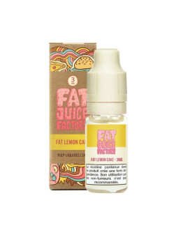 E LIQUIDE FAT LEMON CAKE 10ML - FAT JUICE FACTORY PULP--alavape.com