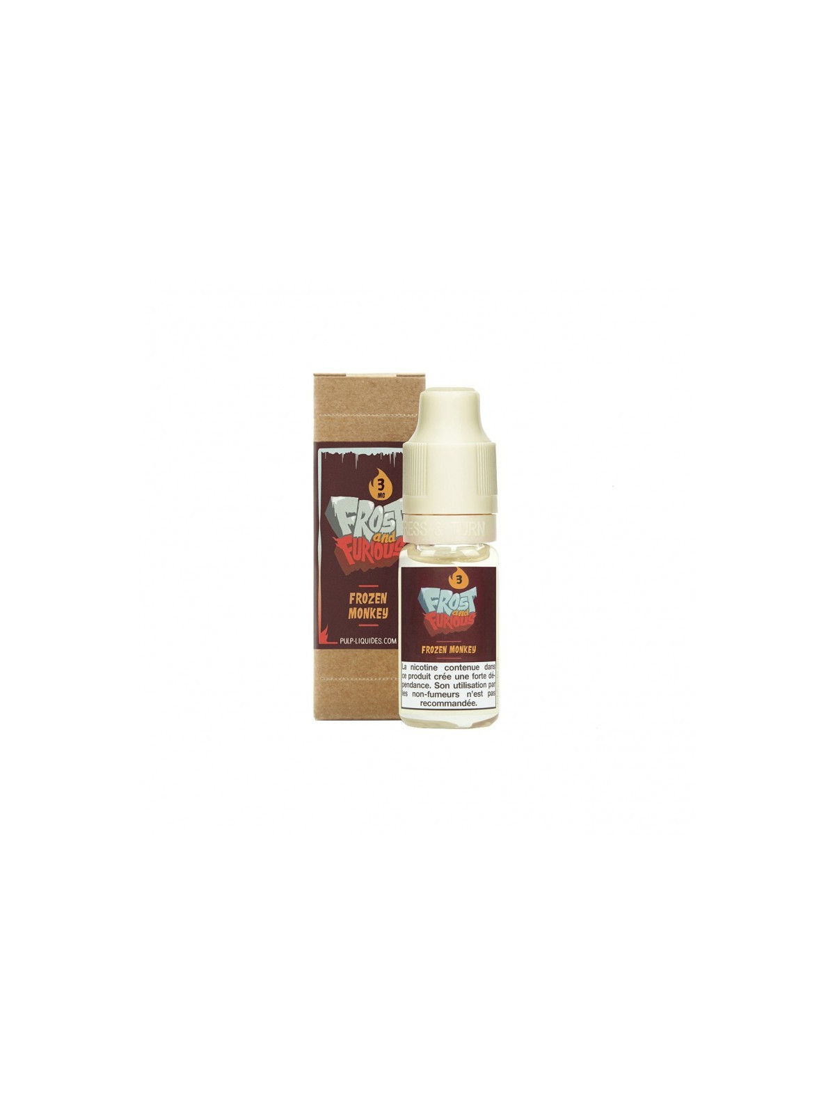 E LIQUIDE FROZEN MONKEY 10ML - FROST AND FURIOUS PULP--alavape.com