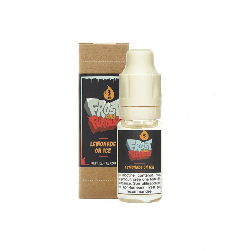 E LIQUIDE LEMONADE ON ICE 10ML - FROST AND FURIOUS PULP--alavape.com