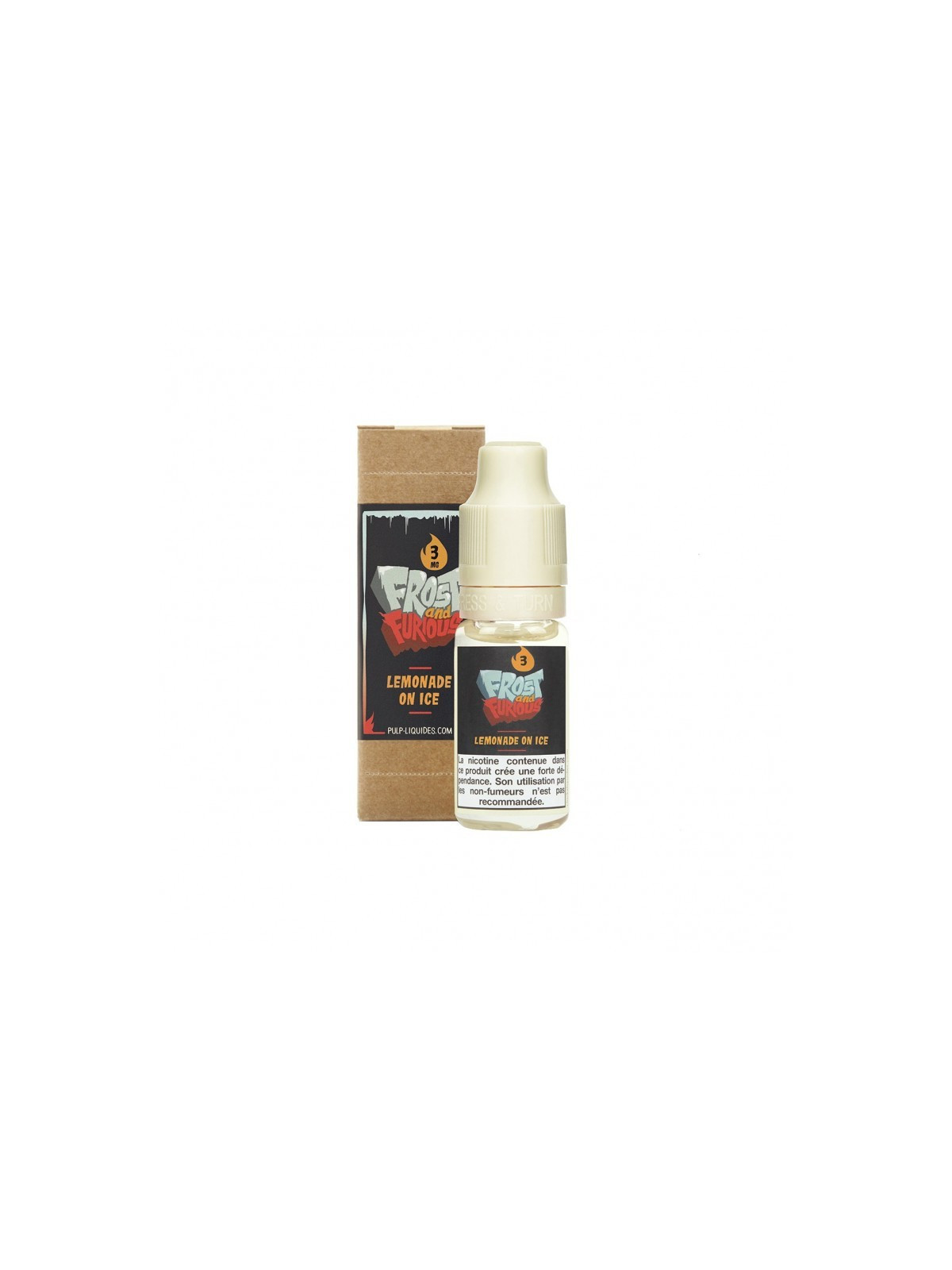 E LIQUIDE LEMONADE ON ICE 10ML - FROST AND FURIOUS PULP--alavape.com