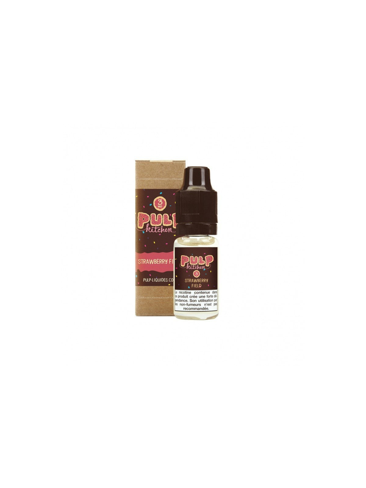 E LIQUIDE STRAWBERRY FIELD 10ML - PULP--alavape.com