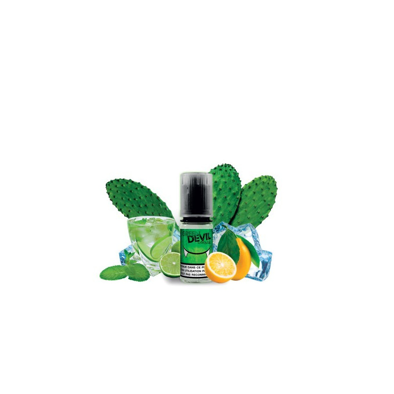E LIQUIDE GREEN DEVIL 10ML - AVAP--alavape.com