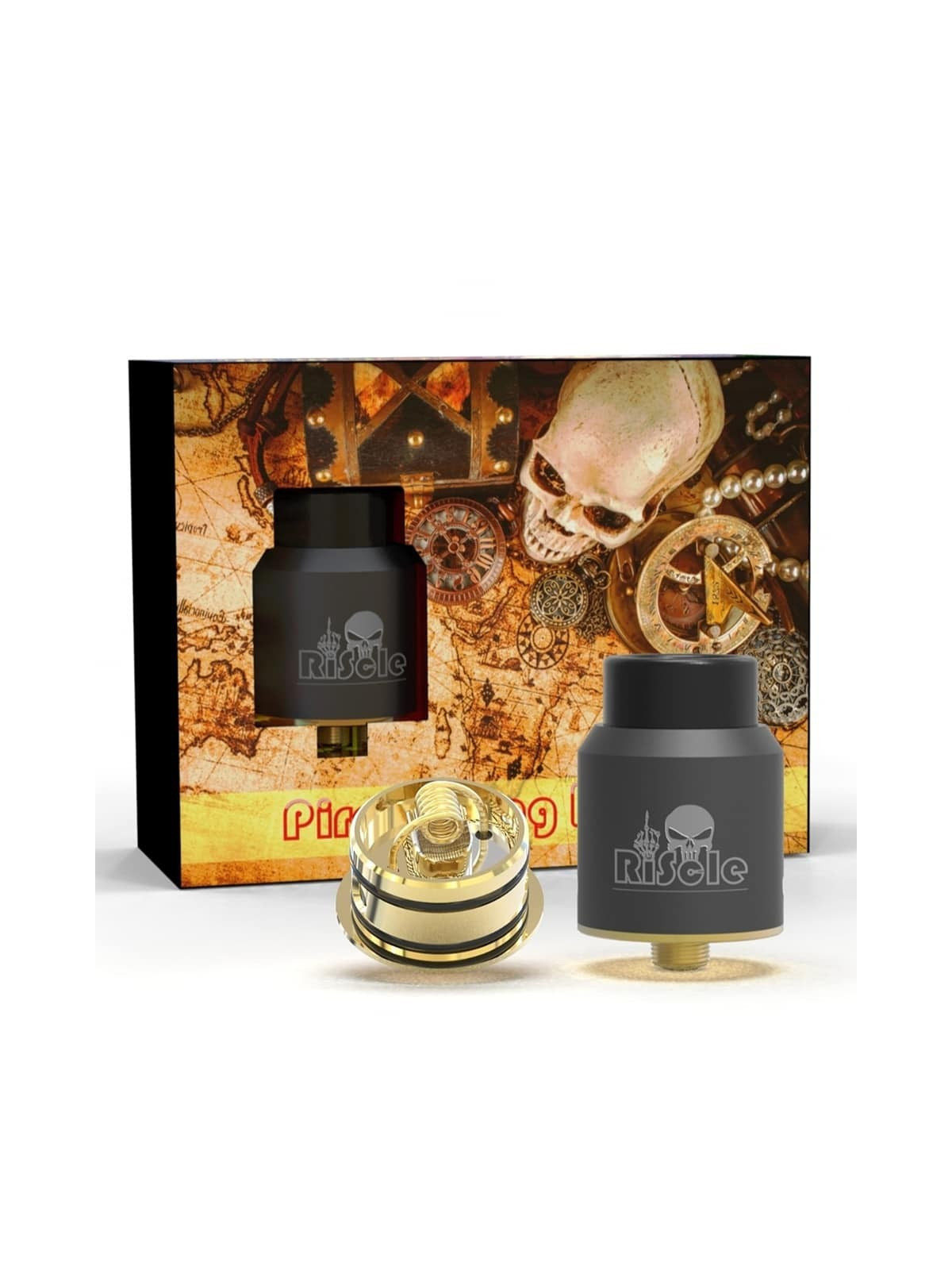 ATOMISEUR PIRATE KING V2 RDA BF RISCLE-Ecigarettes-alavape.com