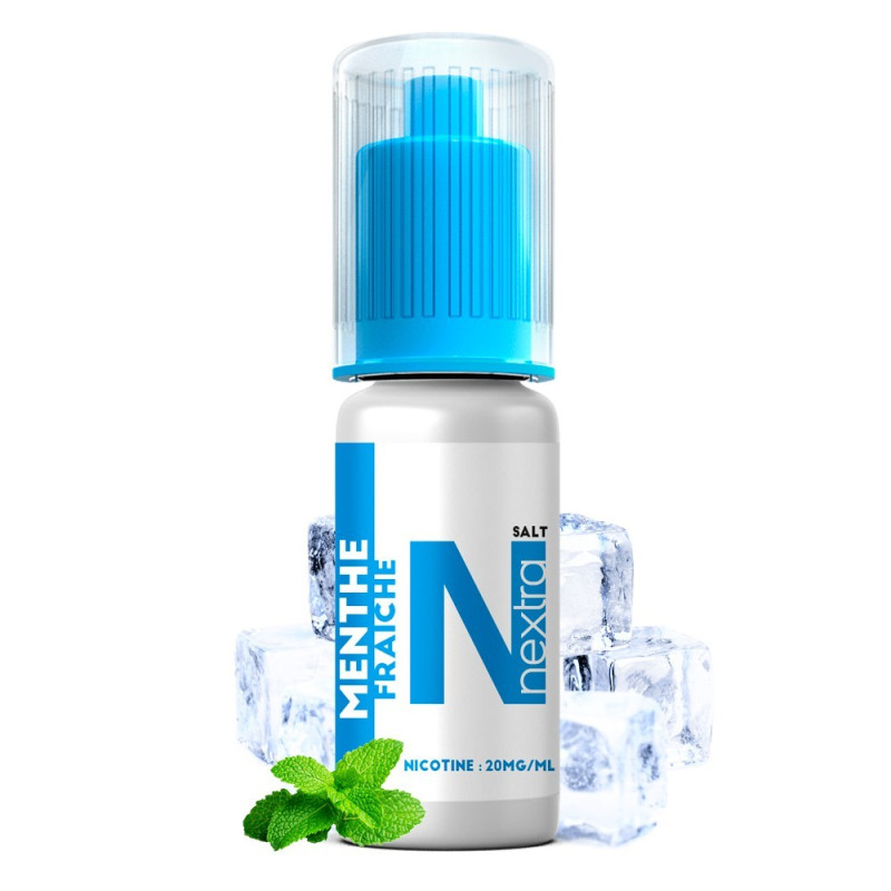 E LIQUIDE MENTHE FRAICHE SELS DE NICOTINE 10ML - NEXTRA N+--alavape.com