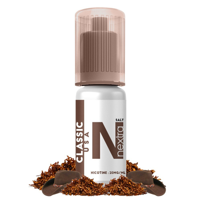 E LIQUIDE CLASSIC USA SELS DE NICOTINE 10ML - NEXTRA N+--alavape.com