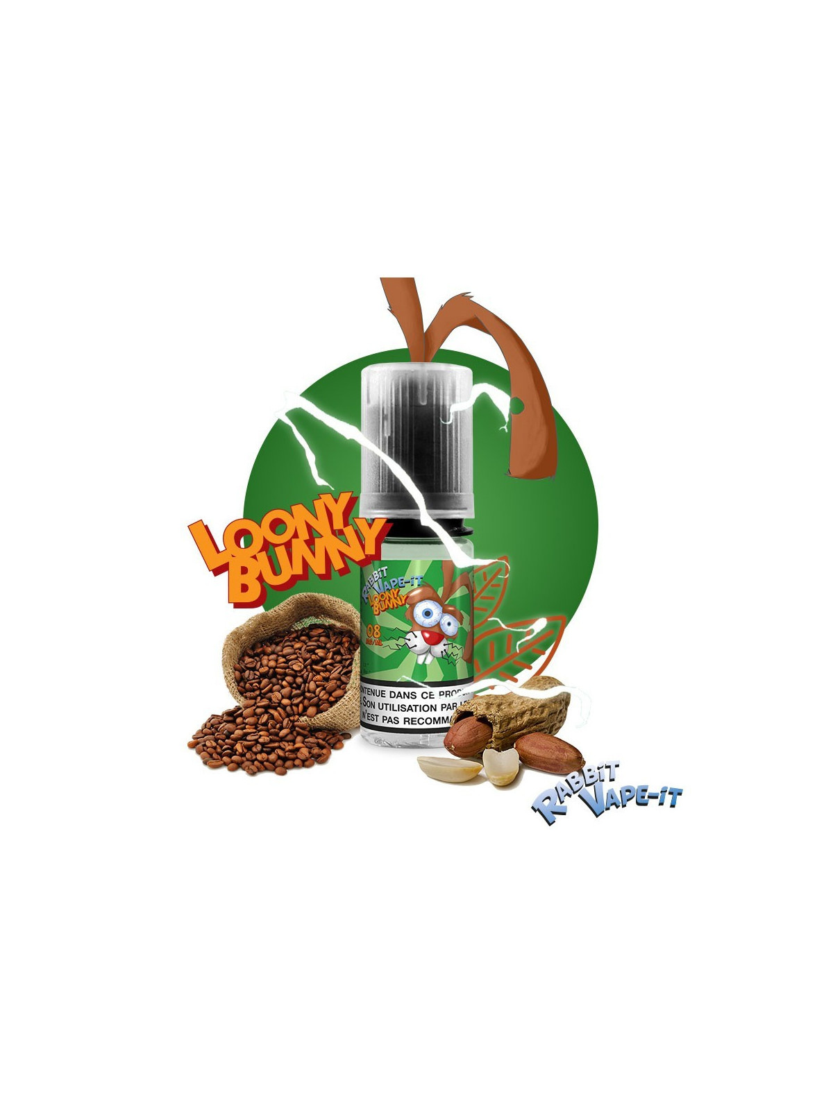 E LIQUIDE LOONY BUNNY 10ML - AVAP--alavape.com