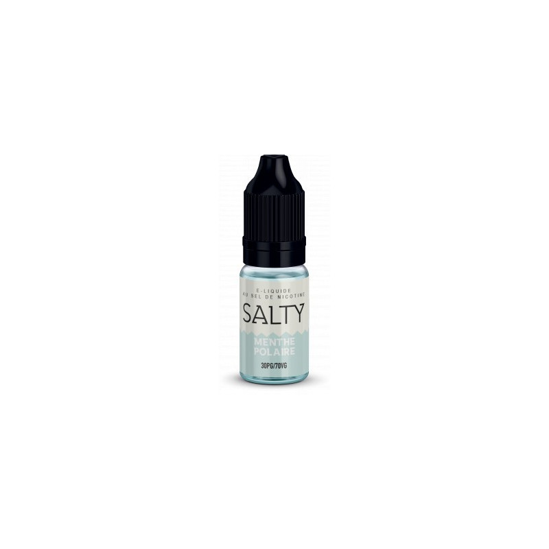 E LIQUIDE MENTHE POLAIRE 10ML SALTY - SAVOUREA--alavape.com