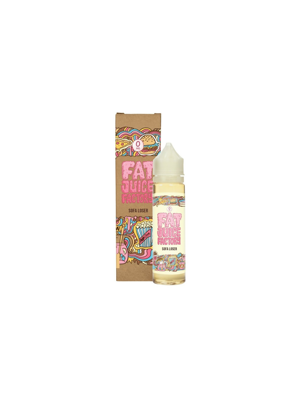 E LIQUIDE SOFA LOSER 50ML - FAT JUICE FACTORY PULP--alavape.com