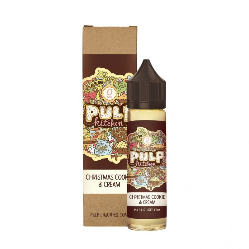 E LIQUIDE CHRISTMAS COOKIE & CREAM 50ML - PULP--alavape.com