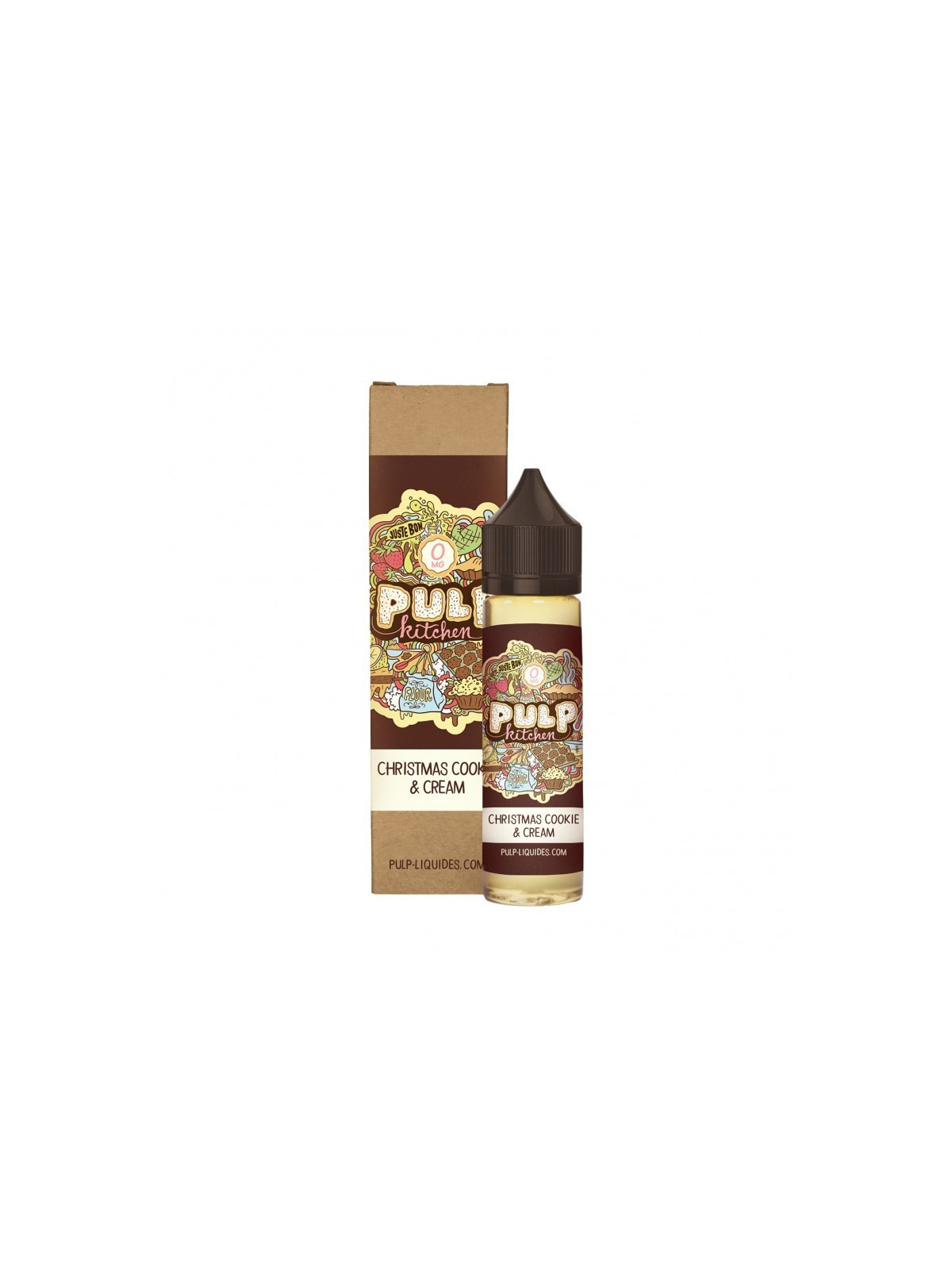 E LIQUIDE CHRISTMAS COOKIE & CREAM 50ML - PULP--alavape.com