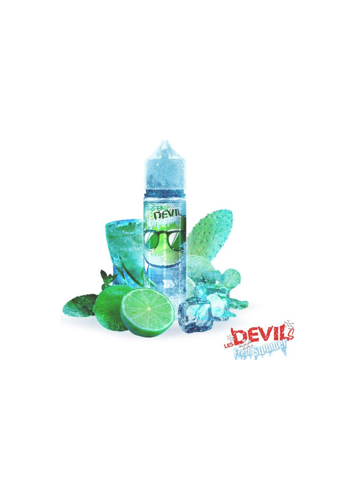 E LIQUIDE GREEN DEVIL FRESH SUMMER 50ML - AVAP--alavape.com