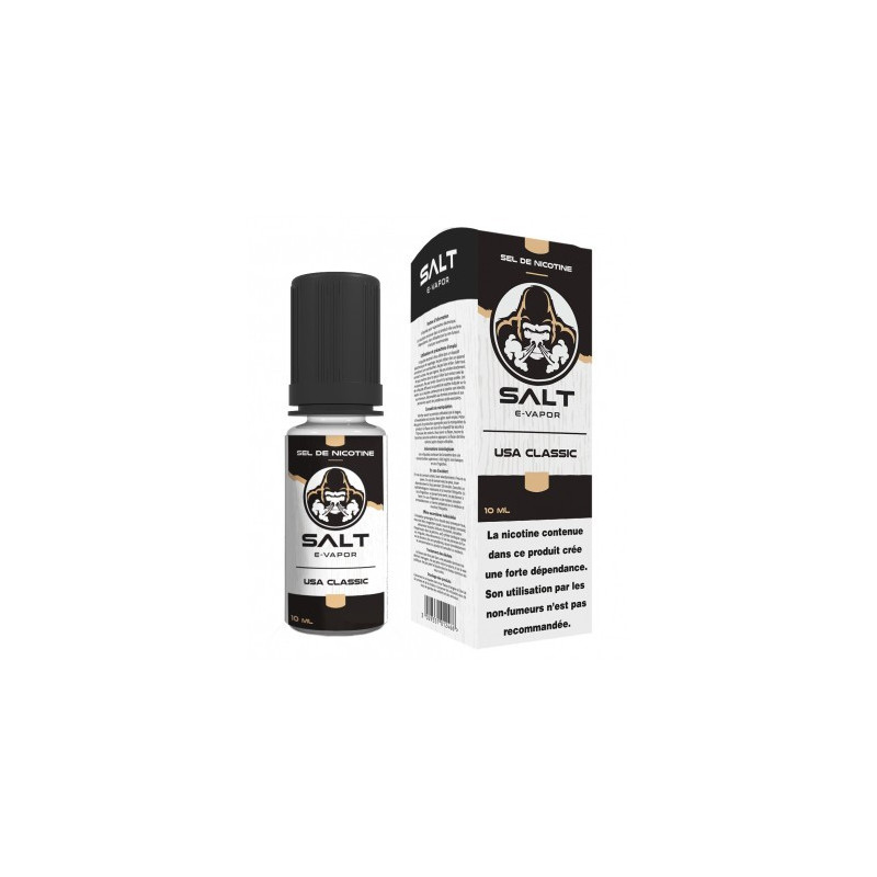 E LIQUIDE USA CLASSIC 10ML - SALT E VAPOR--alavape.com