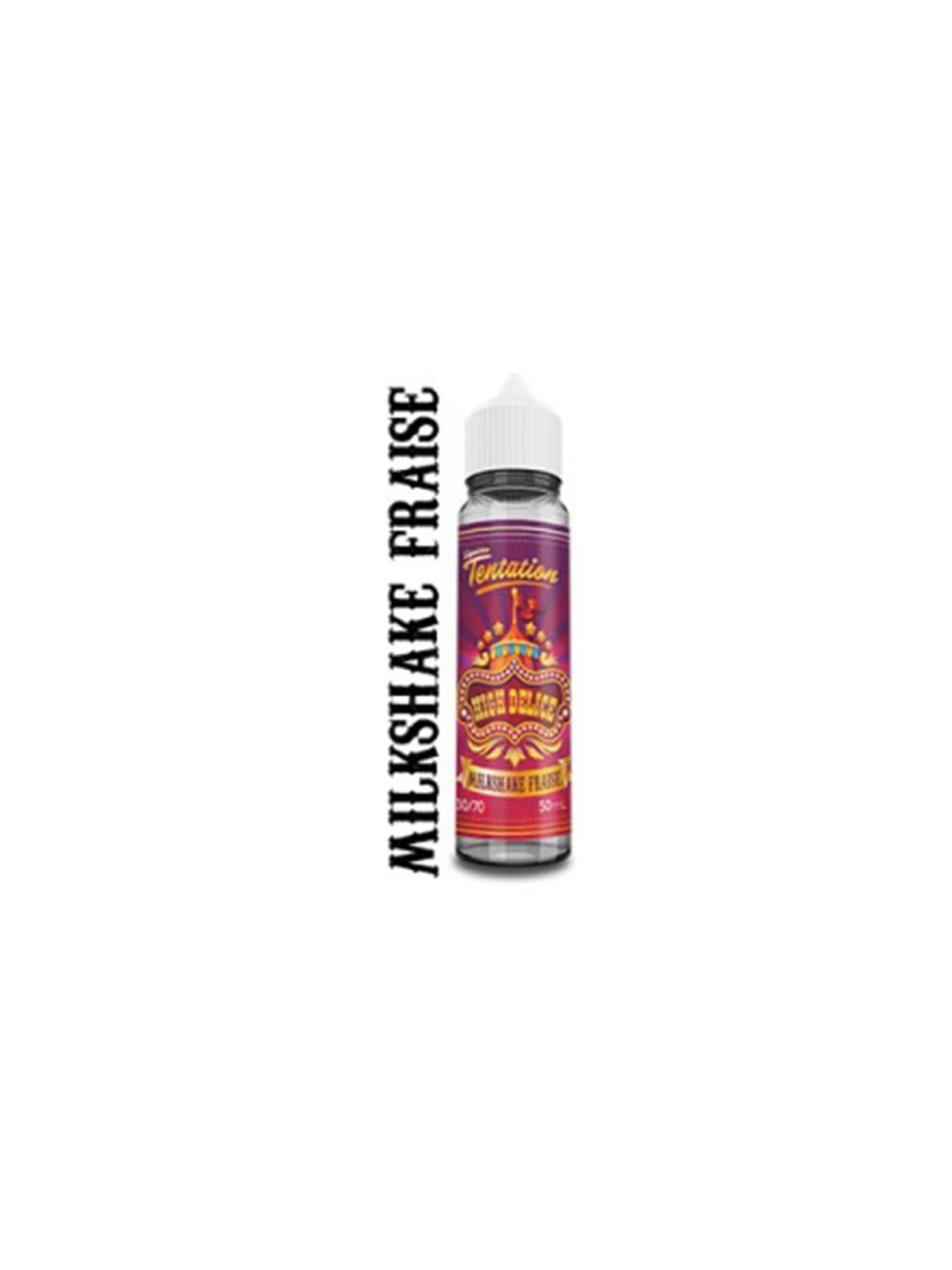 E LIQUIDE MILKSHAKE FRAISE 50ML - LIQUIDEO--alavape.com