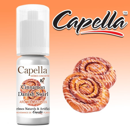 CONCENTRÉ CINNAMON DANISH - CAPELLA-DIY - Do It Yourself-alavape.com