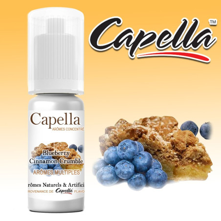 CONCENTRÉ BLUEBERRY CINNAMON CRUMBLE - CAPELLA-DIY - Do It Yourself-alavape.com