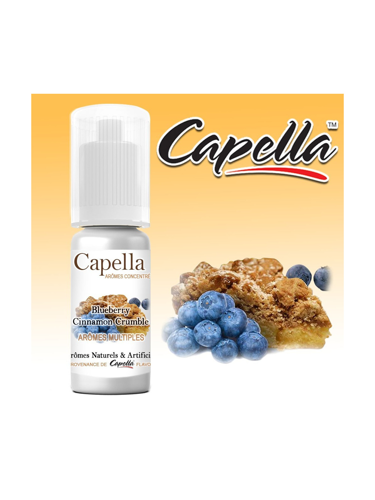 CONCENTRÉ BLUEBERRY CINNAMON CRUMBLE - CAPELLA-DIY - Do It Yourself-alavape.com