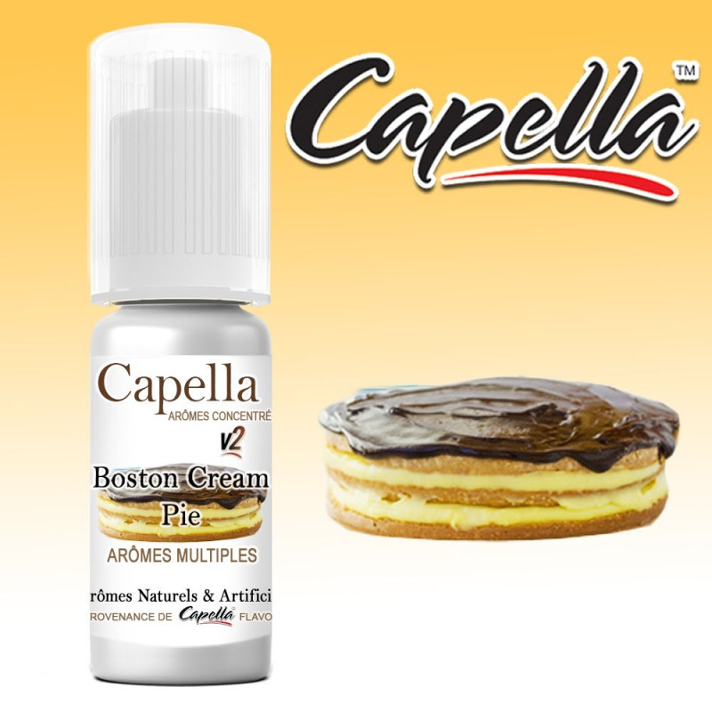 CONCENTRÉ BOSTON CREAM PIE V2 - CAPELLA-DIY - Do It Yourself-alavape.com