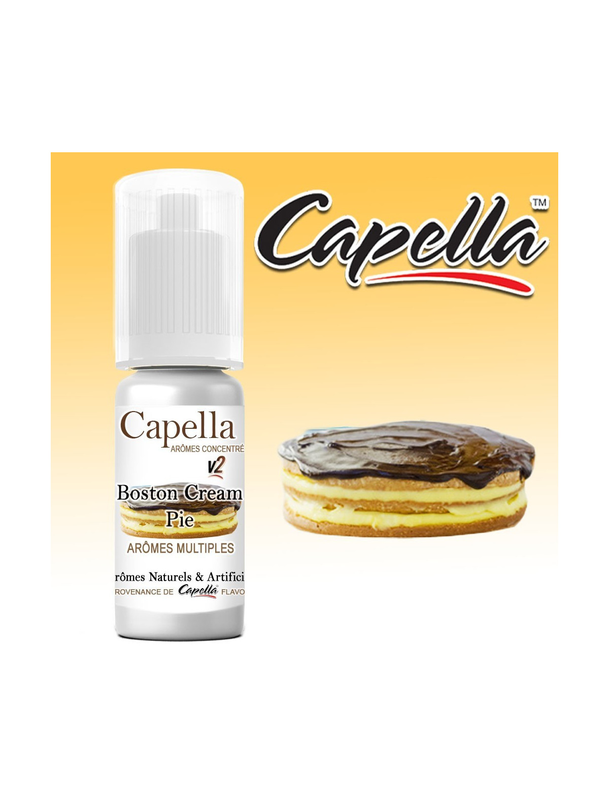 CONCENTRÉ BOSTON CREAM PIE V2 - CAPELLA-DIY - Do It Yourself-alavape.com