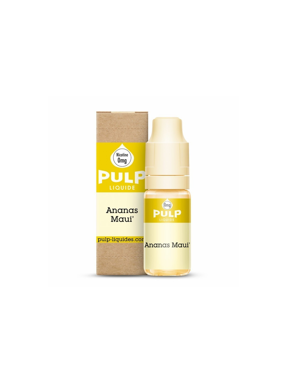 E LIQUIDE ANANAS MAUI 10ML - PULP--alavape.com