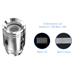RÉSISTANCES EX-M EXCEED / 5PCS - JOYETECH-Ecigarettes-alavape.com