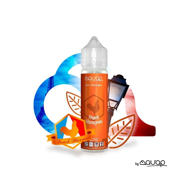 E LIQUIDE FRENCH HEXAGONE 50ML - AVAP--alavape.com