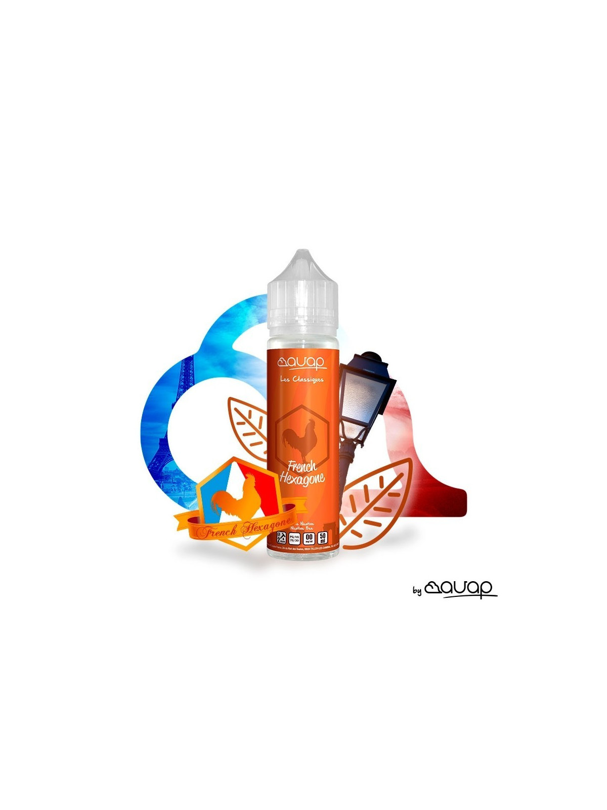 E LIQUIDE FRENCH HEXAGONE 50ML - AVAP--alavape.com