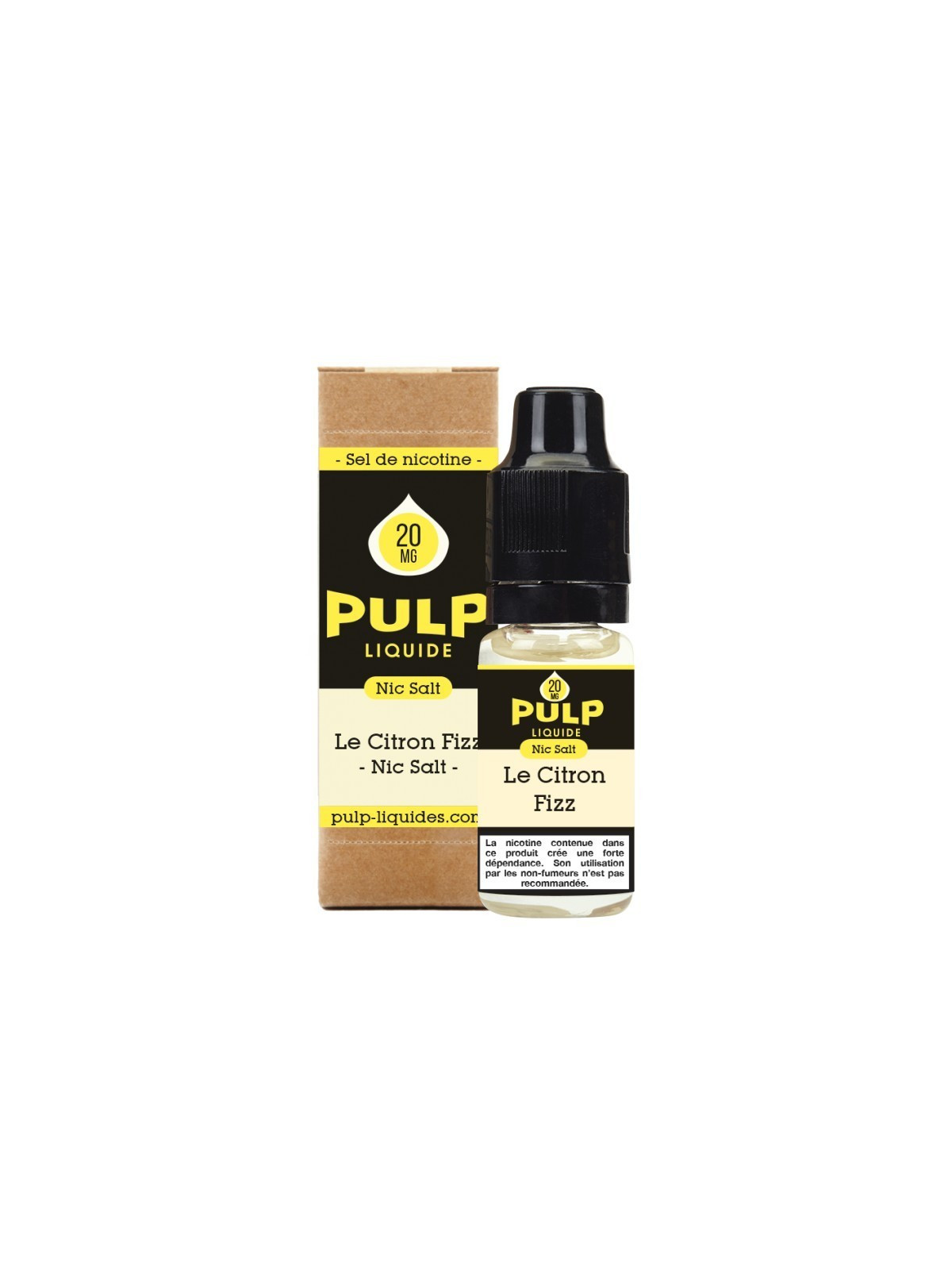 E LIQUIDE LE CITRON FIZZ 10ML - NIC SALT PULP--alavape.com