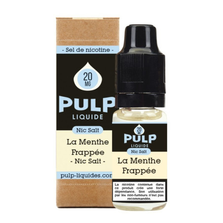 E LIQUIDE LA MENTHE FRAPPEE 10ML - NIC SALT PULP--alavape.com