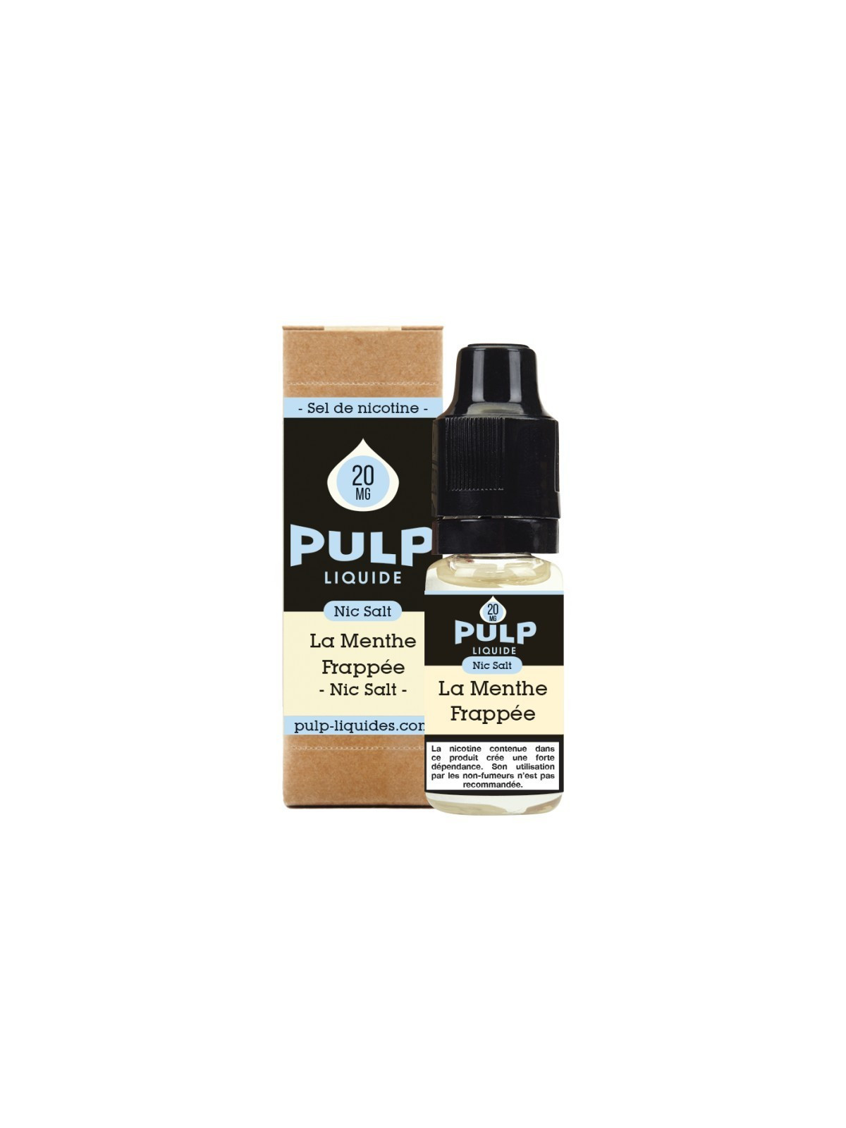 E LIQUIDE LA MENTHE FRAPPEE 10ML - NIC SALT PULP--alavape.com