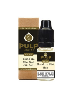 E LIQUIDE BLOND AU MIEL NOIR 10ML - NIC SALT PULP--alavape.com