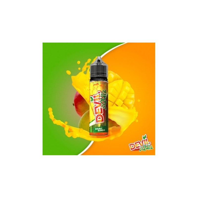 E LIQUIDE DOUBLE MANGUE DEVIL SQUIZ 50ML - AVAP--alavape.com