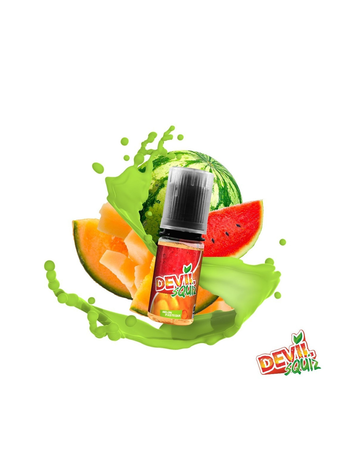 E LIQUIDE MELON PASTEQUE DEVIL SQUIZ 10ML - AVAP--alavape.com